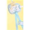 La Chiocciolina FIOCCO NASCITA SOPRA CULLA BIBERON NON DA RICAMARE 15X20 CM (AZZURRO)