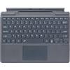 HUIOP Tastiera retroilluminata/non retroilluminata Layout compatto Batteria a lunga durata Design ergonomico Leggero Compatibile con tablet Surface Pro 8/9/X Ideale per impiegati e studenti,tastiera S