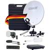 SCHWAIGER 9604 Impianto satellitare da campeggio set completo di accessori digitali da campeggio parabola satellitare Custodia SAT