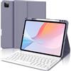 FOGARI Tastiera Magnetica per Tastiera Italiana per iPad Air 5 Generazione 2022, QWERTY Italiano Keyboard Bluetooth Staccabile, Custodia con iPad Air 4 Generazione 2020/ipad pro 11 4/3/2/1 Generazione, Viola