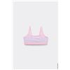 Tezenis Brassiere Bimba In Cotone Stampa Barbie Bambina Azzurro