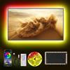 Liwqolx LED Lights for TV, 1 metro RGB TV Lights Backlight Behind for 32-50 Inch, 30 LED/Metro，Music Sync Bluetooth APP and Remote Control TV LED Strip Lights per Computer, TV