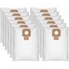 Tomkity 12 sacchetti per aspirapolvere per Bosch GAS 35 M AFC/L AFC/L SFC+, Bosch Professional 2607432037