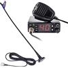 Jopix AP-7 Kit Radio CB 27 MHz con Antenna Magnetica Jetfon MAG-7, Ricetrasmettitore Compatto 12V/24V, 40 Canali AM/FM, Squelch Automatico ASQ e Presa Accendisigari - Pronto all'Uso