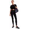Desigual Legging_blaki Pantaloni Casual, Nero, M Donna