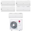 Lg - Climatizzatore LG Libero Smart wifi penta split 7000+7000+7000+9000+9000 btu inverter in R32 MU5R40