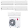 Lg - Climatizzatore LG Libero Smart wifi penta split 7000+7000+7000+7000+9000 btu inverter in R32 MU5R40