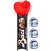 NARAMAKI Baci Perugina Idee Regalo Fidanzata e Fidanzato - Baci Perugina 37,5gr + Cuore Luminoso 6cm - Regalo Uomo e Donna