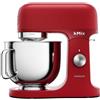 KENWOOD. - Kitchen machine KMX751ARD Robot da cucina Impastatrice, 1000 Watt, 5 Litri, 2 fruste, base antiscivolo - Rosso