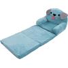 SIXRUN Divano per Bambini Blue Puppy Divano Letto Pieghevole Pieghevole Simpatico Cartone Animato per la Cameretta dei Bambini (3 strati)