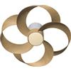 MANTRA Ventilatore da soffitto Rose marrone, D. 65 cm MANTRA