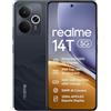 realme 14T 5G Smartphone 8+256GB, Nero Obsidiana, Schermo 6.67 pollici, Refresco a 120Hz, Batteria 5260mAh, Fotocamera 50MP, MediaTek Dimensity 6300, Protezione ArmorShell, IP69