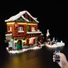 Kyglaring Kit di illuminazione a LED - Compatibile con il set di blocchi da costruzione Lego-10325 Icons Alpine Lodge - Solo led senza set di mattoncini(Versione remota)