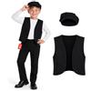 Fun Shack Costume Spazzacamino, Vestito Carnevale Contadino Bambino, Halloween Costume Contadino, Vestito Spazzacamino Bambino L