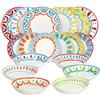 Tognana Porcellane MC07018M264 servizio da tavola 18 pz Porcellana Multicolore