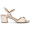 GEOX Sandalo donna bianco in pelle
