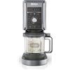 Ninja Macchina per Gelato Gelatiera Capacità 0,7 Litri 3 Ciotole con Timer colore Nero e Grigio - NC501EU