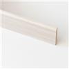 DecHome Set 10 Battiscopa in MDF 1 x 7 cm x Larghezza 240 cm 10 colore Rovere Sbiancato