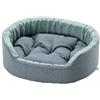 Leopet Cuccia in Gomma Lux Blu con Cuscino Estraibile Misura 45x35cm
