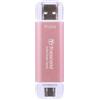 Transcend SSD portatile ESD310P da 512 GB, 10 Gbps, Type-A/Type-C, compatibile con PS4/PS5 - TS512GESD310P
