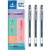 PILOT G-Tec C4 - Penna a sfera con inchiostro gel, punta da 0,4 mm, tratto da 0,2 mm, in confezione regalo, confezione da 3 (blu)