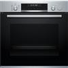 Bosch Serie 6 HRG5180S0 Forno da Incasso con Vapore 71L Classe A Nero/Inox