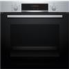 Bosch Serie 4 HBA574BS3 Forno da incasso elettrico 71L Classe A+ nero acciaio