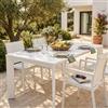 MIlani Home IMPACTO - tavolo allungabile in alluminio 150/200 bianco o antracite