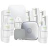 Ajax Kit antifurto wireless bianco HUB GSM(2G) + 4 SENSORI + SIRENE + 7 CONTATTI - 38168 - 20288