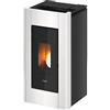 Cadel Stufa a Pellet Canalizzata Cadel Prince3 Plus 11KW ad Aria Bianco - 7019543