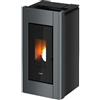 Cadel Stufa a Pellet Canalizzata Cadel Prince3 Plus 11KW ad Aria Titanium - 7019543