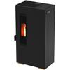 Kalor Stufa a Pellet ad Aria Kalor Mini 5.S 4,9kW 135m3 Nero - MINI5.S-KKA