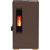 Kalor Stufa a Pellet ad Aria Kalor Mini 5.S 4,9kW 135m3 Ruggine - MINI5.S-RKA