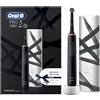 Oral-B Spazzolino Elettrico Ricaricabile Nero Pro 3 3500, 1 Testina, 1 Custodia Da Viaggio. 1 Spazzolino