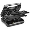 Princess01.117002.01.001 Griglia compatta 3 in 1-3 set di piastre rimovibili - 700 W - Nero
