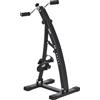 DecHome Cyclette Fitness Pedaliera Gambe e Braccia Manuale Altezza e Resistenza Regolabili colore Nero - A50158BK