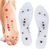 BASTOUR Solette Magnetiche Dimagranti, Solette Massaggio, Solette Plantari, Solette per Agopressione, Unisex, Terapia Magnetica, Riflessologia Plantare, Dimagrimento, Prevenzione Della Fascite, 1 Paio