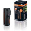 OSRAM TYREinflate COMPACT, pompa ad aria a batteria ricaricabile, mini compressore d'aria elettrico portatile con luce LED, Auto Stop & Powerbank, USB, adatto come compressore per bicicletta
