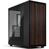 Fractal Design North XL RC Charcoal Black TG Dark - Reverse Connection Motherboard Compatible - three 140mm Aspect PWM fans included- Type C USB - ATX airflow full tower PC gaming case