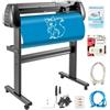 VEVOR 34 Pollici Taglierina per plotter da vinile base macchina da taglio vinile con plotter da supporto Creazione di segni di velocità di forza regolabile