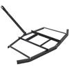 VEVOR Erpice Trainato Largo 1670 mm, Livellatrice per Vialetti in Acciaio Q235 con Barre Regolabili Attacco a Perno, Erpice Trattori da Vialetto per ATV, UTV, Giardino 1670 x 1800 x 110 mm