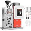 VEVOR Macchina Spelafili Elettrica, 1,5-40 mm, Spelafili Automatico Motorizzato 400 W 15 m/min con Lame, Rulli a V, Ventola di Raffreddamento, per Rottami di Rame 230 x 170 x 275 mm
