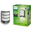 Philips lampada a parete Python, con sensore di movimento, IP44, 2700K, Antracite