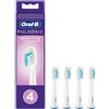 Braun Oral-B Pulsonic Sensitive 4 pz Bianco 1 pz Spazzolino da denti