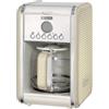 Ariete Macchina Caffè Americano Sistema di ricarica Macinato in Polvere 4/12 Tazze Colore Beige - 1342 Vintage