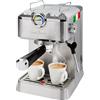 Profi Cook Macchina per espresso ProfiCook® | portafiltro | pompa per espresso professionale italiana | 20 bar | per caffè in polvere e capsule compatibili Nespresso | macchina per caffè | PC ES 1267