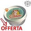 Unipro Dog Gelato Cocco e Lampone - Vaschetta Da 60 Gr - CONFEZIONE RISPARMIO
