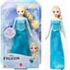 Mattel Disney Frozen - Elsa All'alba sorgerò, bambola con look elegante, canta "All'alba sorgerò" dal film Disney Frozen, giocattolo per bambini, 3+ anni, versione inglese, HMG55