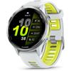 Garmin-Italia Garmin Forerunner 970 Titanium whitestone e cinturino whitestone/translucent amp yellow 010-02969-11
