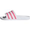 adidas Adilette Aqua Slides, Infradito Unisex - Adulto, Ftwr White Rose Tone Ftwr White, 44.5 EU